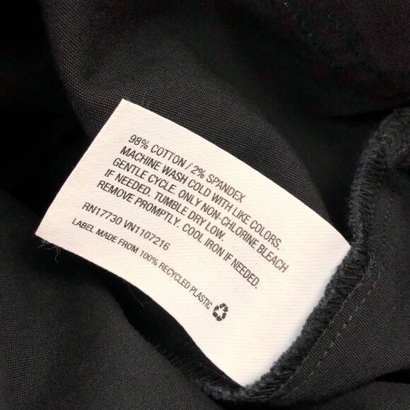 NEW The Nines By Hatch Maternity Overalls Jumpsuit Black Cotton Twill Womens XS - Picture 6 of 10